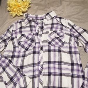 Croft & Barrow button up petite